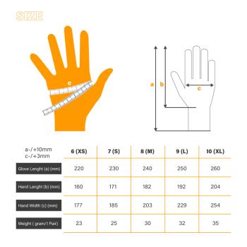 PU beschichtete Polyester Spandex Handschuh 3X21 - 161240